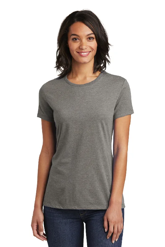 District Womens Very Important Short Sleeve Crewneck T-Shirt - Grey Frost