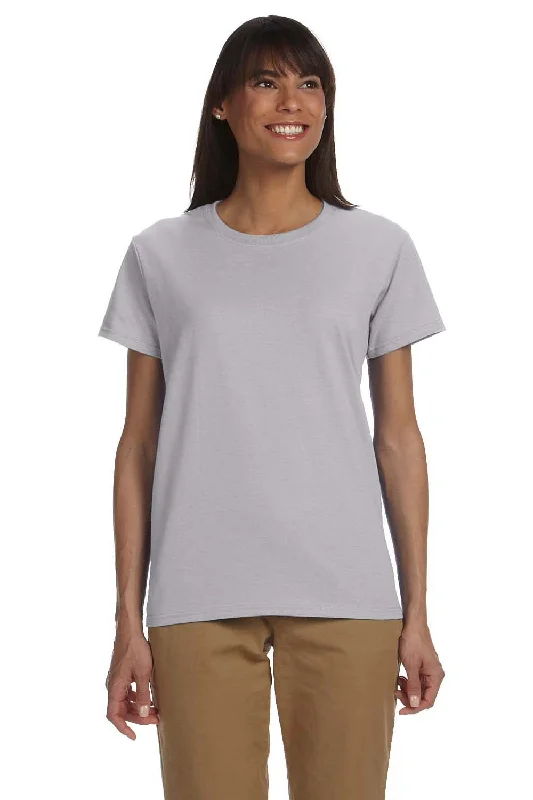 Gildan Womens Ultra Short Sleeve Crewneck T-Shirt - Sport Grey