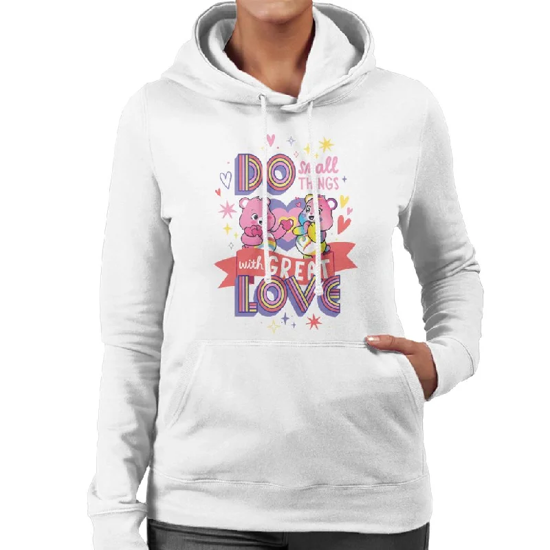 Care Bears Togetherness Bear Great Love Women's Hooded Sweatshirt