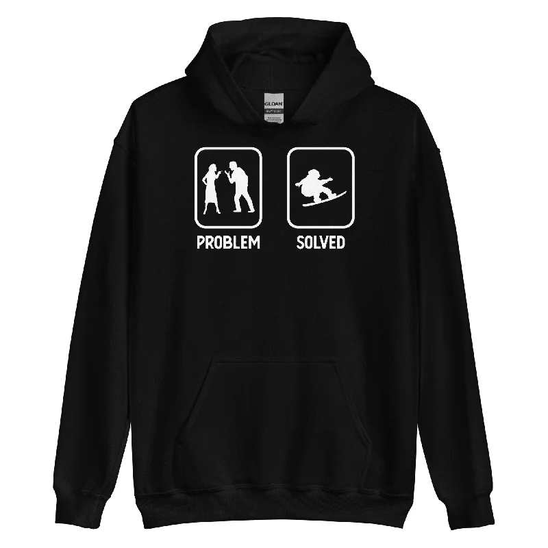 Problem Solved - Mann Snowboarding - Unisex Hoodie