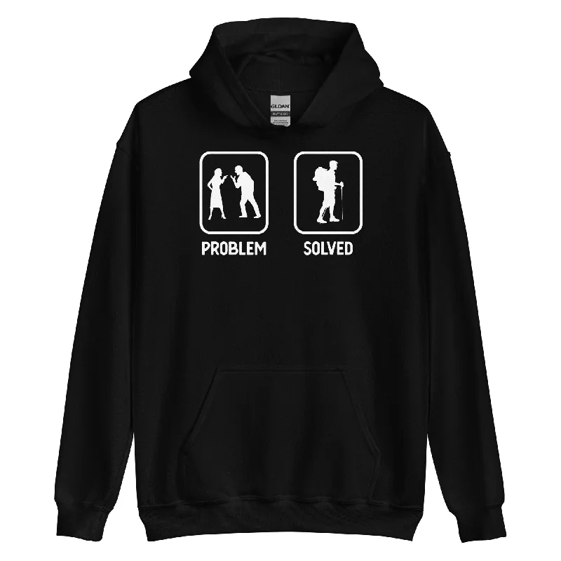 Problem Solved - Wandern - Unisex Hoodie